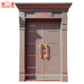 2018 New color design villa steel double door entrance gate